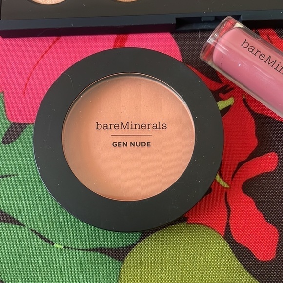 Brand New Bare Minerals Bundle Eyeshadow Palette Powder Blush Swank Matte Lip - Picture 3 of 15